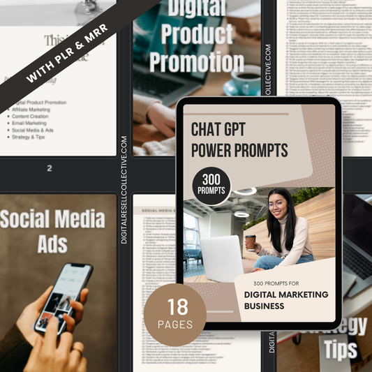 300 Chat GPT Power Prompts for Digital Marketing
