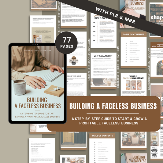 Building A Faceless Business