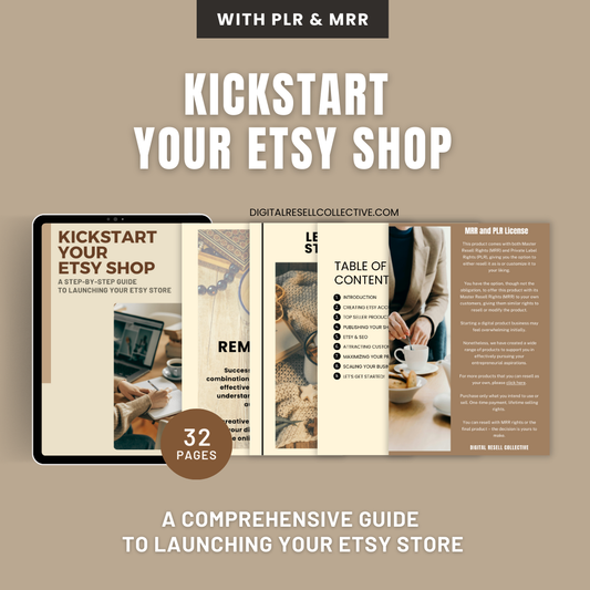 Kickstart Your Etsy Shop