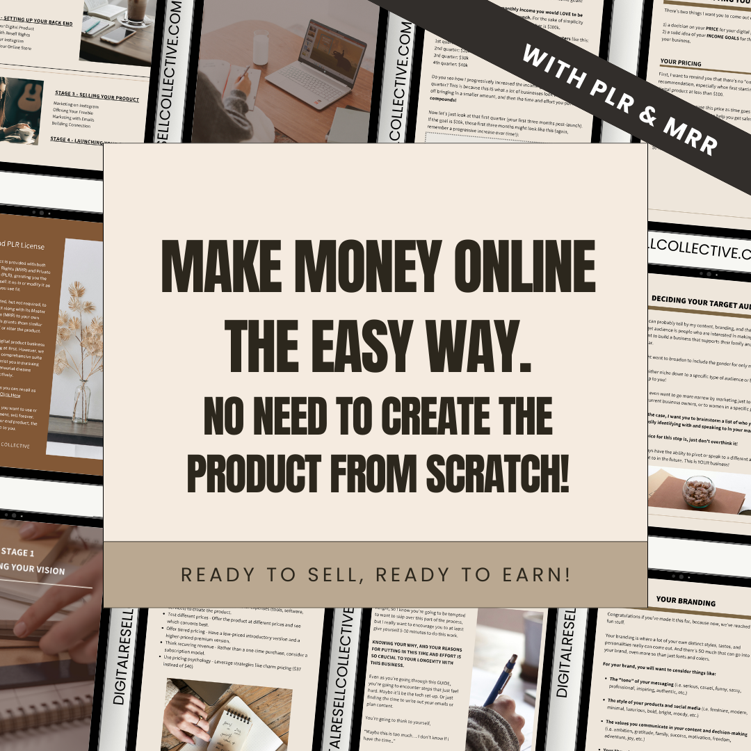 Passive Income with DFY Digital Products