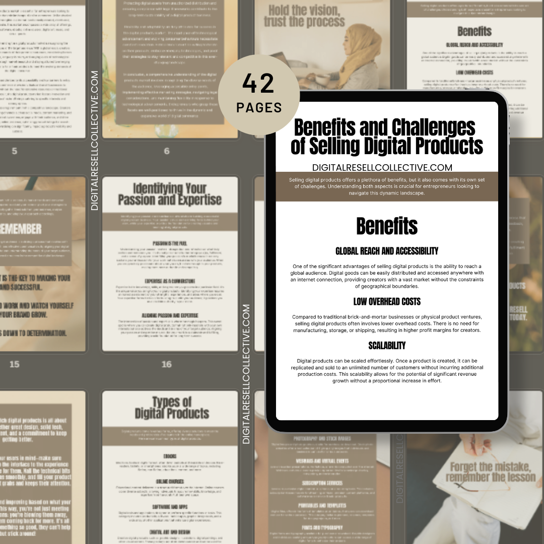 A Starter's Guide: Selling Digital Products Online