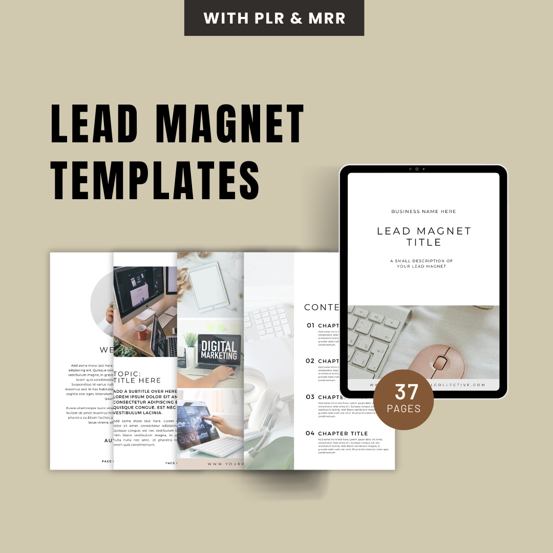 Digital Product Template Bundle