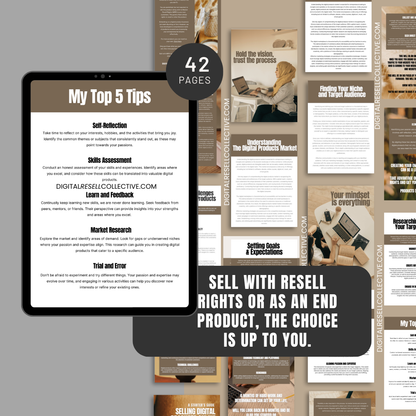 A Starter's Guide: Selling Digital Products Online