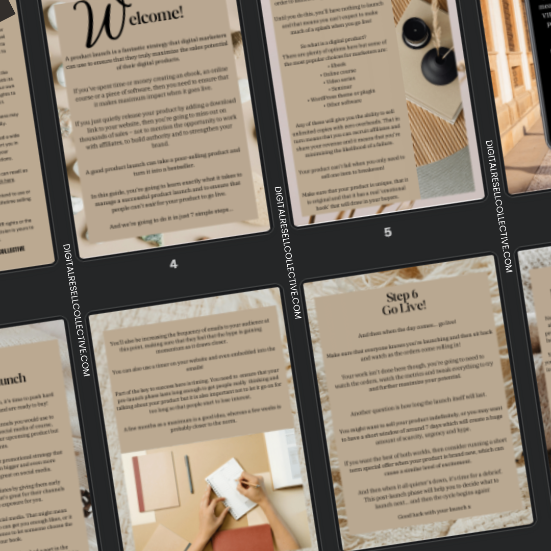 The 7-Step Strategy for Launching A Digital Product
