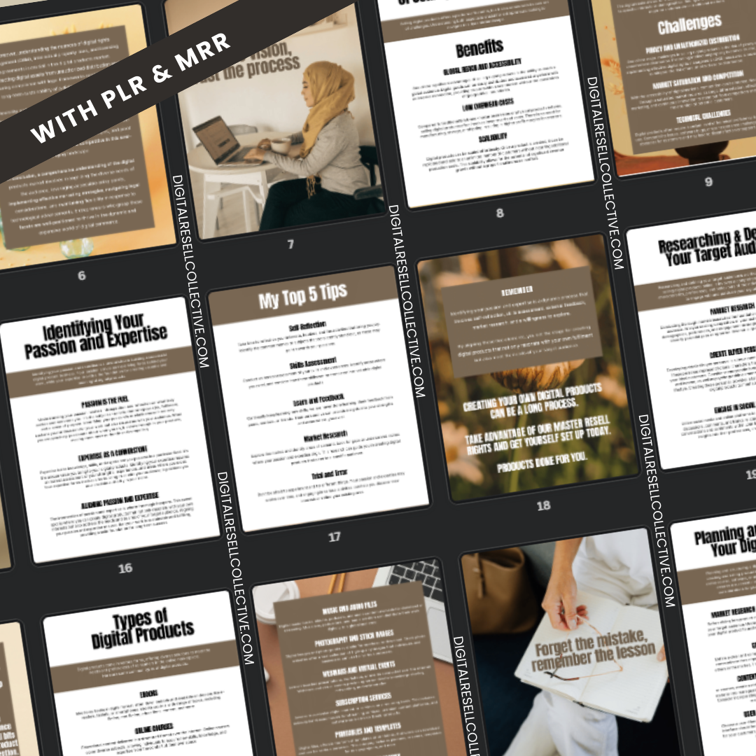 A Starter's Guide: Selling Digital Products Online