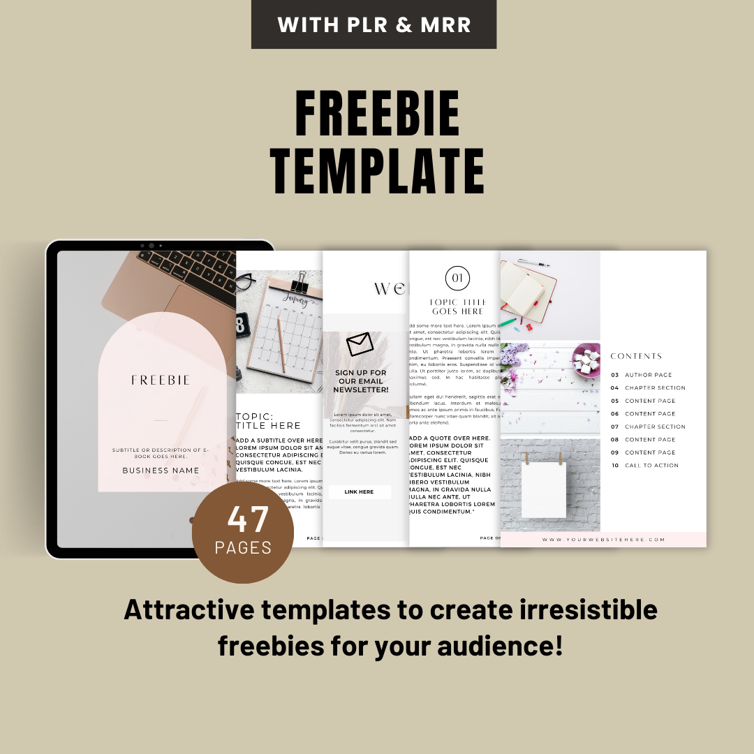 Digital Product Template Bundle