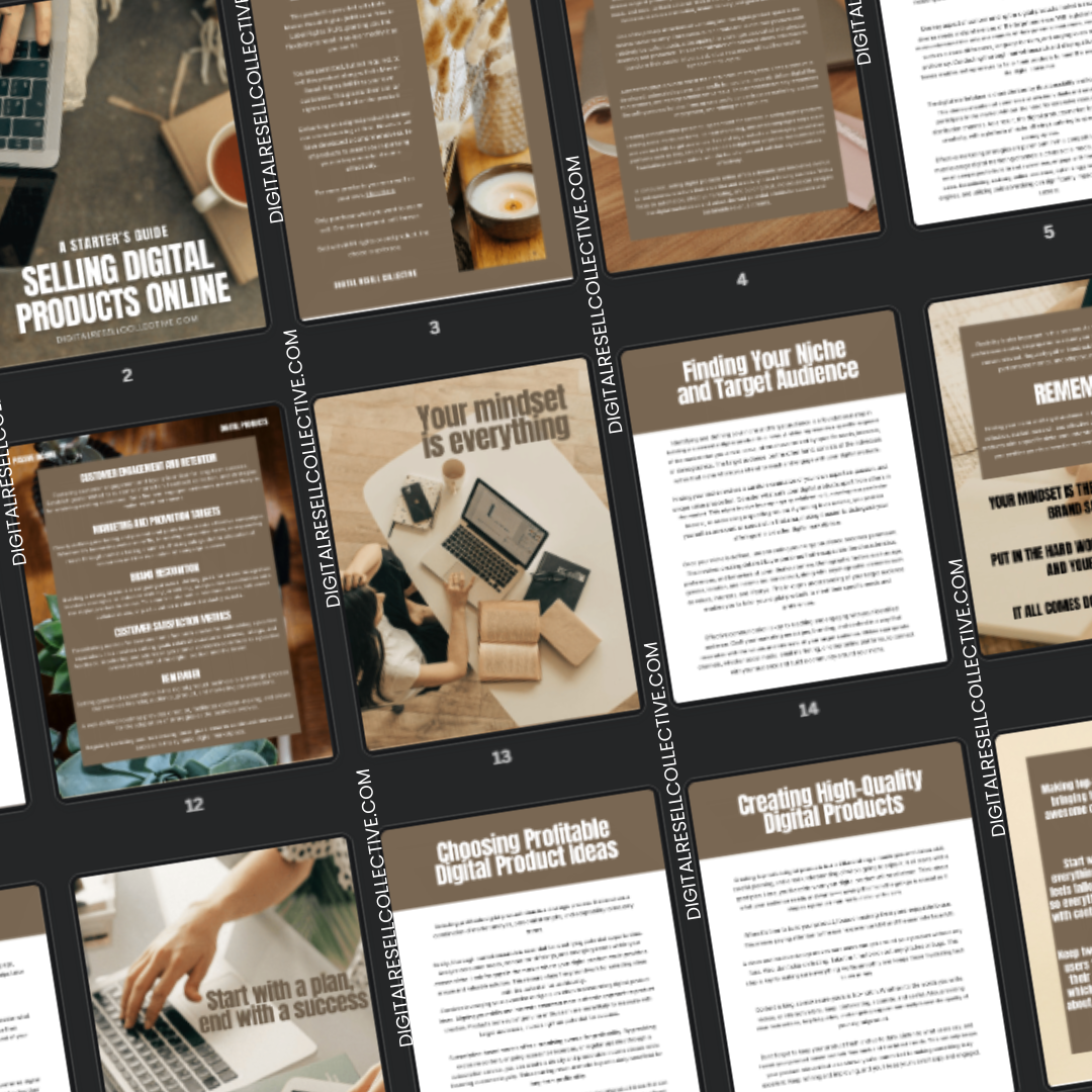 A Starter's Guide: Selling Digital Products Online