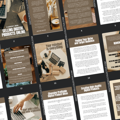 A Starter's Guide: Selling Digital Products Online