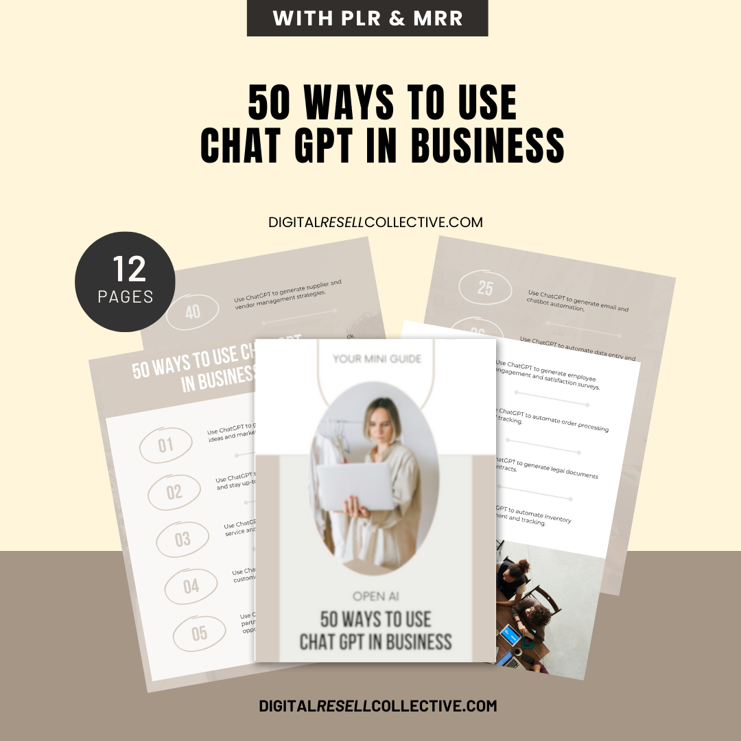 AI, Chat GPT & Power Prompts Bundle