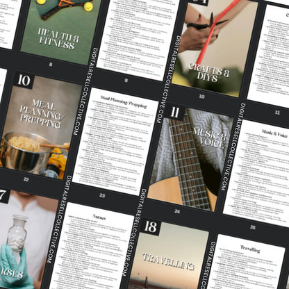 200 Digital Product Ideas