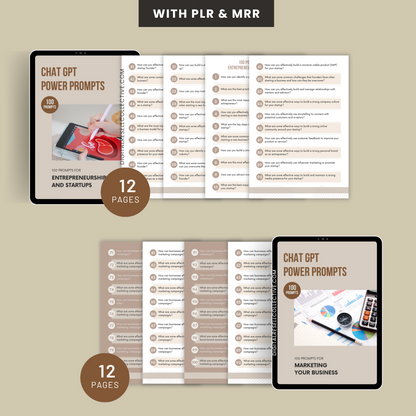 AI, Chat GPT & Power Prompts Bundle